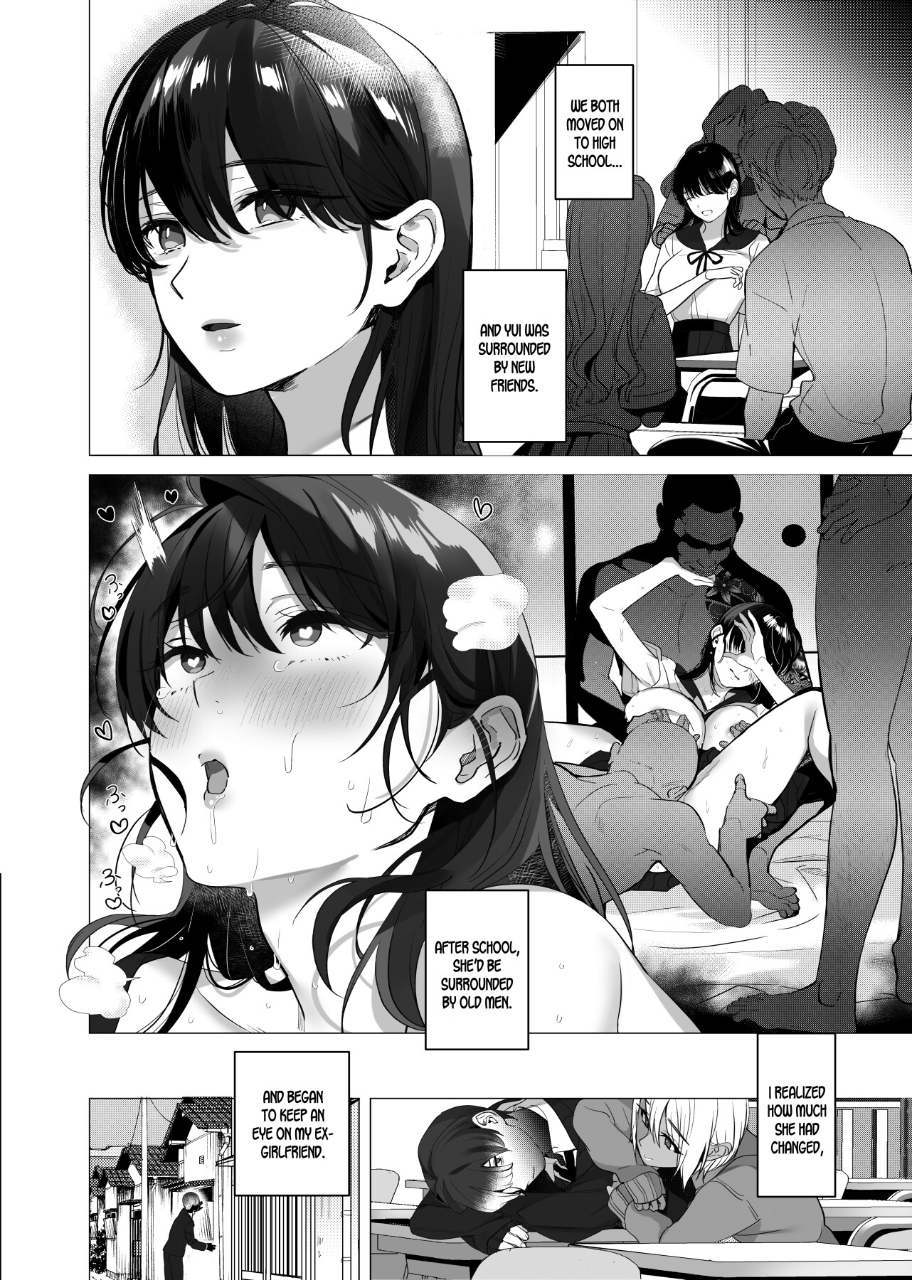 Hentai Manga Comic-Until I Succumbed as a Sex Pet - The Obedient Gal and the NTR Gal-Read-41
